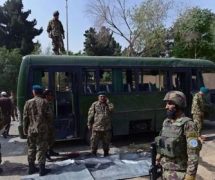 Afghan Suicide Bomber Attacks Military Bus In Kabul